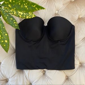 Vintage 1990s Sears Black Bustier 38C